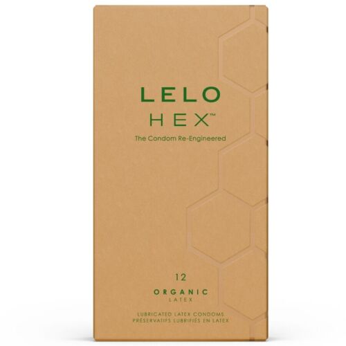Kondomy LELO HEX Organic s ekologickým latexem
