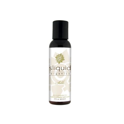 Lubrikant Sliquid Organics Silk Hybrid 59ml s přírodními bylinami