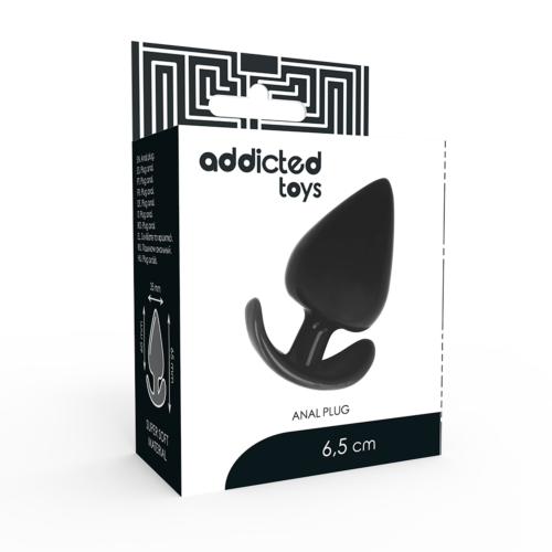 Anal Plug ADDICTED TOYS 6.5 CM s ergonomickým designem