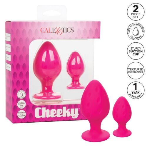 Anální Plug CaLexotics Cheeky Plugs s individuální texturou