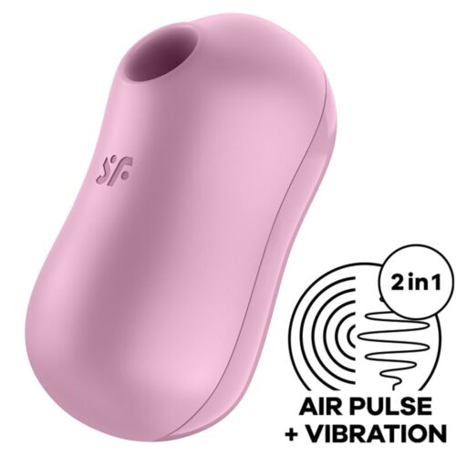 Vibrátor Satisfyer Cotton Candy s dvojí stimulací