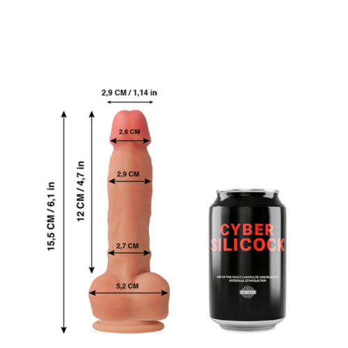 Dildo Cyber Silicock Ansel s realistickým designem