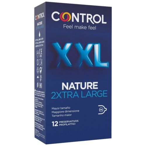 Kondomy Control Nature XXL pro maximální pohodlí
