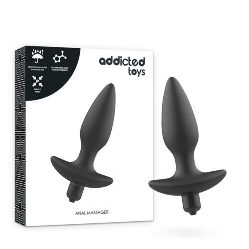 Anální stimulátor Addicted Toys s vibrací pro prostatu