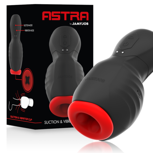Masturbátor JAMYJOB ASTRA s vibrací a sáním