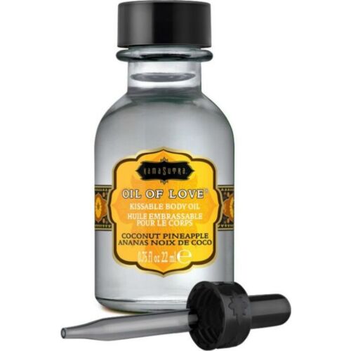 Olej KAMASUTRA Coco a Ananas 22 ml pro předehru