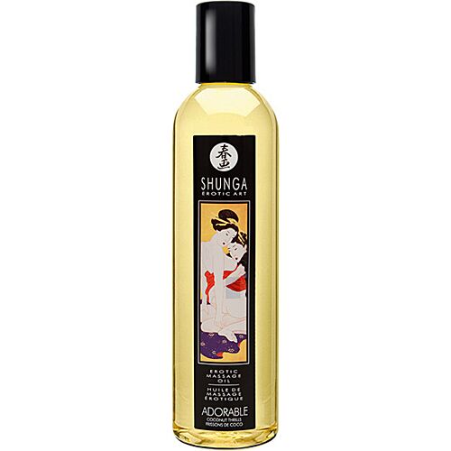 Olej na masáže Shunga Adorable tester 60ml