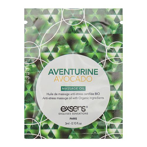 Olej na masáže Exsens Aventurine 3 ml - výživný olej