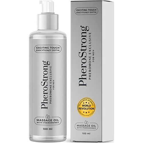 Olej na masáže PheroStrong 100ml s feromony