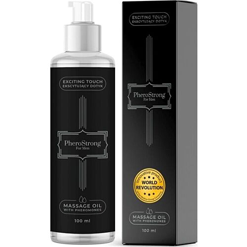 Olej na masáž Pherostrong 100ml s feromony