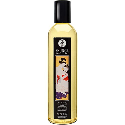 Masážní olej Shunga 60ml tester pro intimní wellness