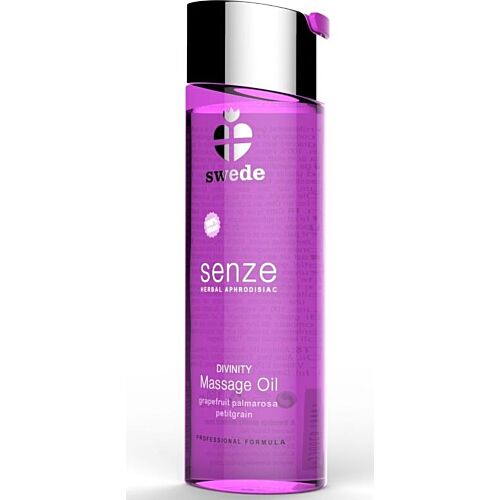 Olej na masáže SWEDE Divinity 150 ml s definovanou vůní