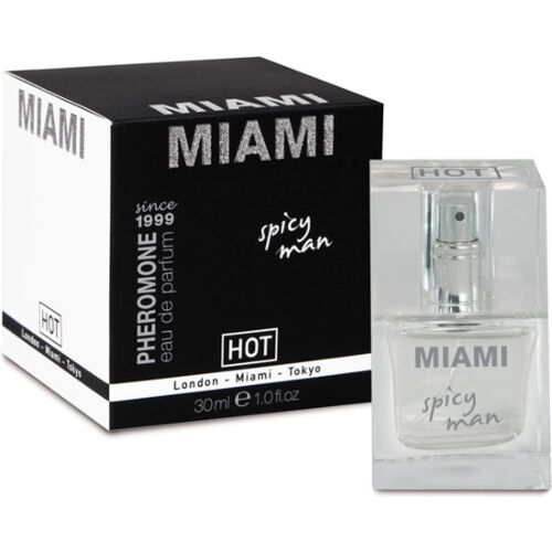 Parfém HOT Miami Spicy 30ml s feromony pro muže