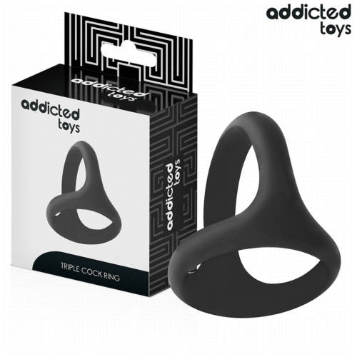 Anální kroužek ADDICTED TOYS Thick Triple pro intenzivní pocity
