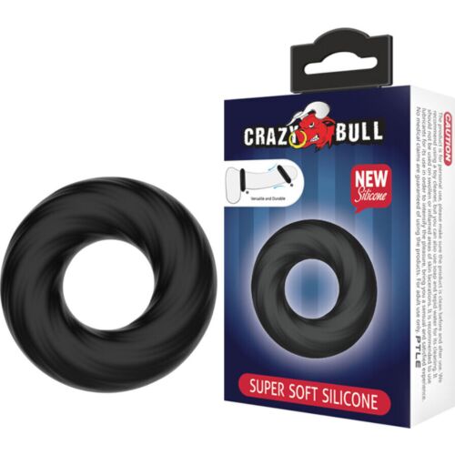 Kroužek Crazy Bull Spiral pro zpoždění ejakulace
