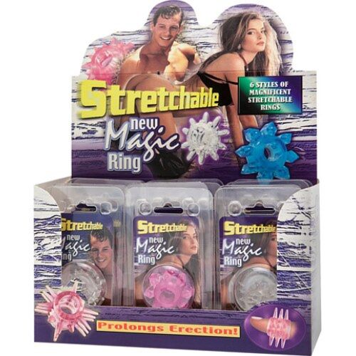 Kroužek MAGIC STRECH s různými stimulacemi