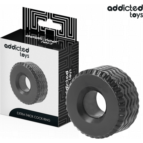Kroužek ADDICTED TOYS EXTRA THICK pro lepší erekci