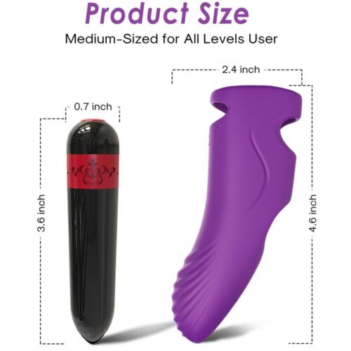Mini vibrátor ARMONY AURORA s ergonomickým designem