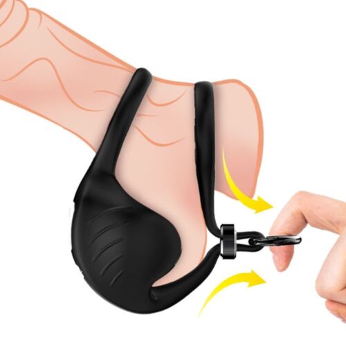 Kroužek ARMONY - MANTA SCROTUM VIBRATOR