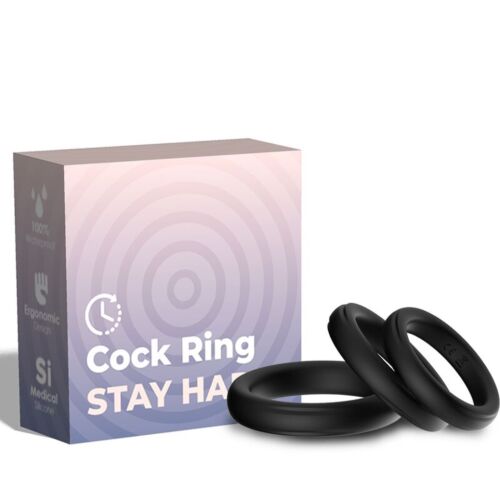 Kroužek ARMONY TRIPLE SILICONE RING bez vibrací