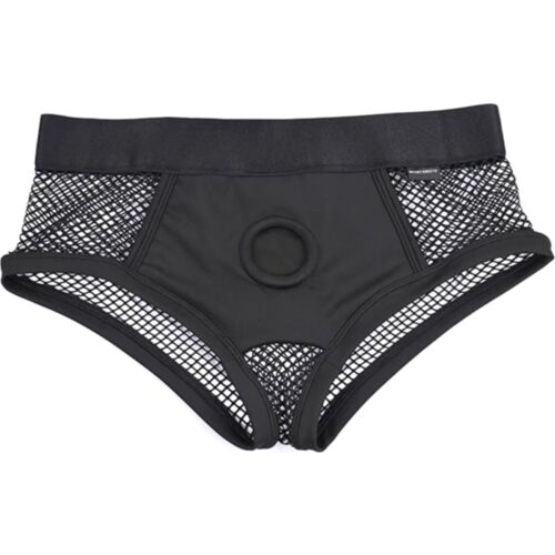Postroj Sportsheets EmEx M Fishnet Fit pro ženy