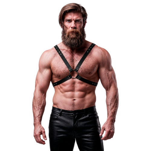 Postroj Fetish Submissive Attitude pro zvýraznění postavy