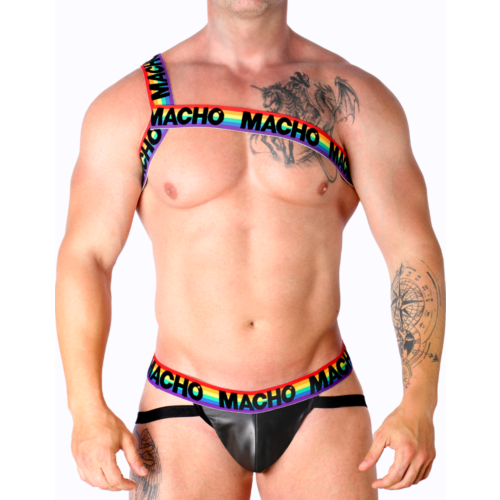 Postroj MACHO UNDERWEAR L/XL pro pohodlný styling