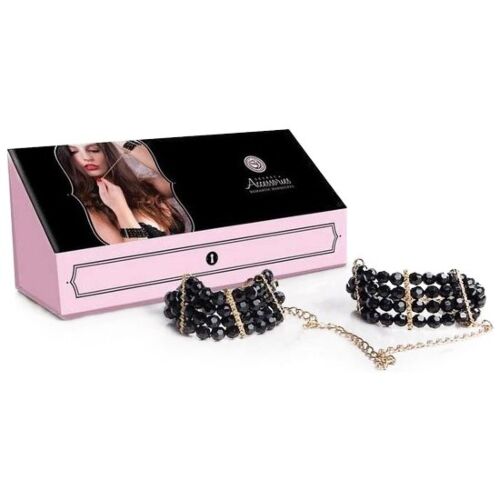 Pouta Secretplay s perlemi a zlatým řetězem