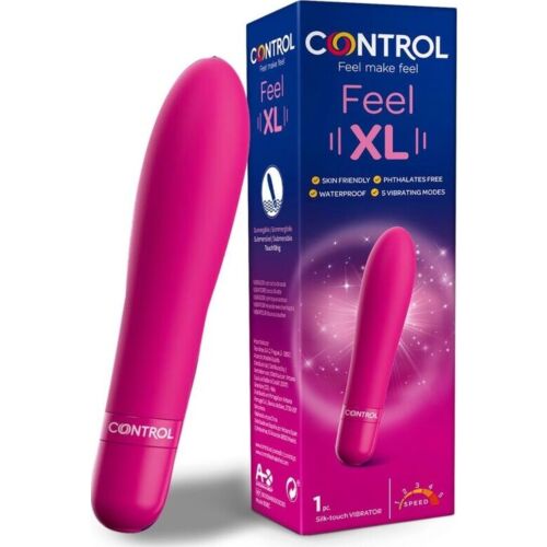 Vibrátor Loviux Control Feel XL | Hladký a příjemný na dotek