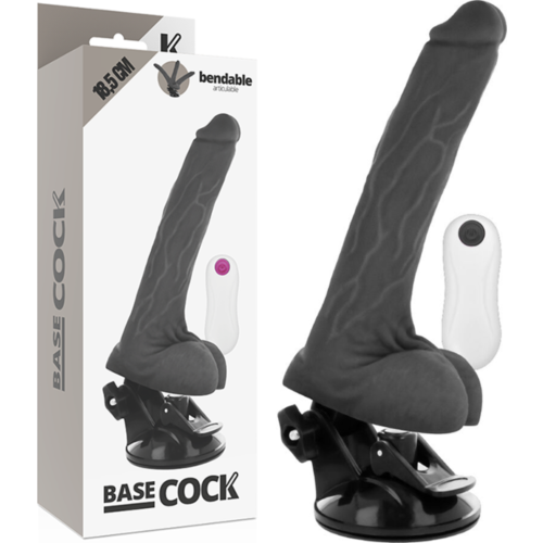Vibrátor Basecock 18.5 cm s dálkovým ovládáním