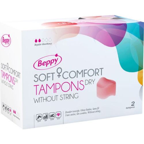 Tampony Beppy Klasické bez šňůrky pro menstruaci