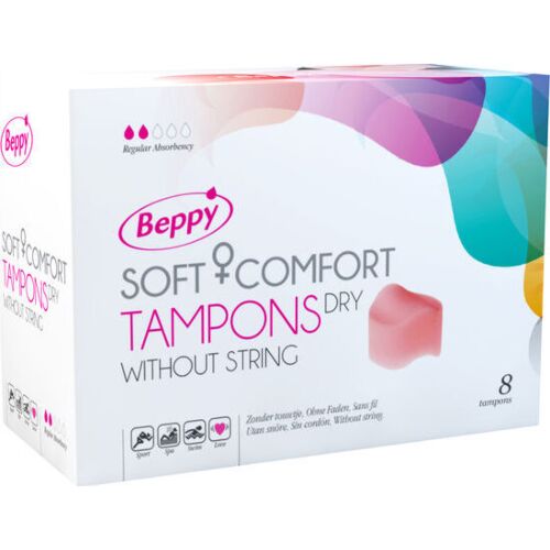 Tampony Beppy Klasické pro diskrétní milování během menstruace