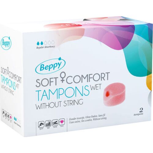 Tampony Beppy Soft Comfort bez šňůrky