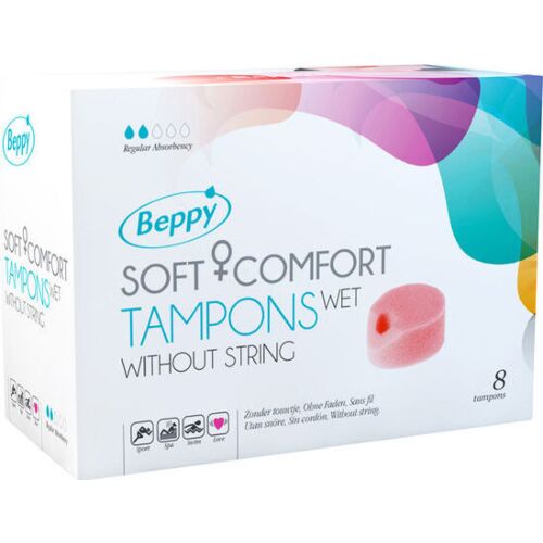 Tampony Beppy Soft Comfort bez šňůrky pro pohodlí