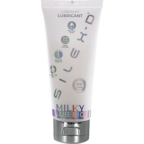 Lubrikant SILEXD Milky Lub Bio 100 ml s krémovou texturou