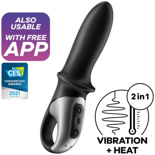 Vibrátor Satisfyer Hot Passion s teplem a aplikací