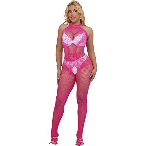 Bodystocking Lingerie Sublime 952389 s vysokým límcem