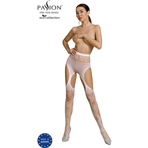Punčochy s podvazky Passion Woman S005
