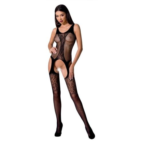 Body Stocking Lingerie Passion Woman BS072 s krajkou