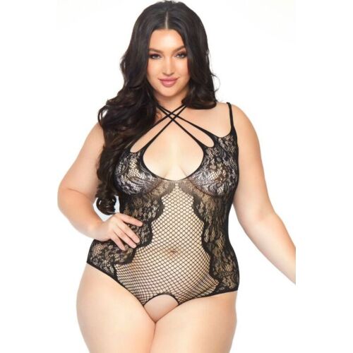 Body Leg Avenue 1X-2X s otevřením a křížením