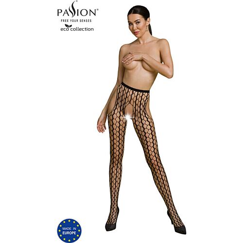 Bodystocking Passion Woman BS014 s ekologickým materiálem