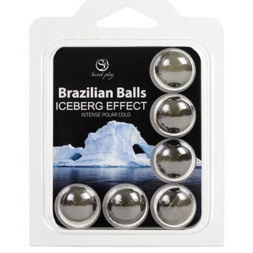 Lubrikant Secret Play Brazilian Balls s chladivým a hřejivým efektem