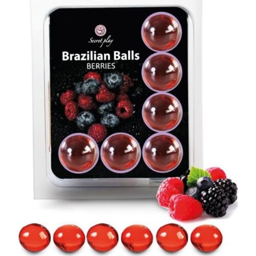 Lubrikant SECRETPLAY Brazilian Balls s ovocnou vůní