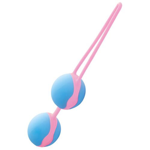 Bolas čínské Liebe Candy Rose/Baby Blue pro snadné cvičení