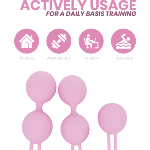 Bolas čínské Intimichic Pelvis Health II pro posílení pánevních svalů