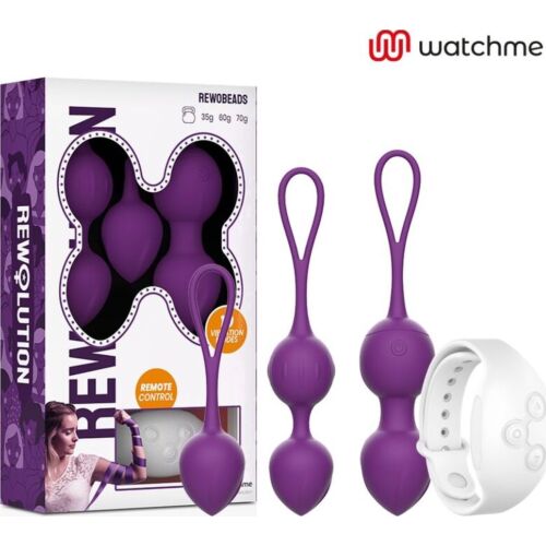 Boly vibrující REWOLUTION REWOBEADS s dálkovým ovládáním