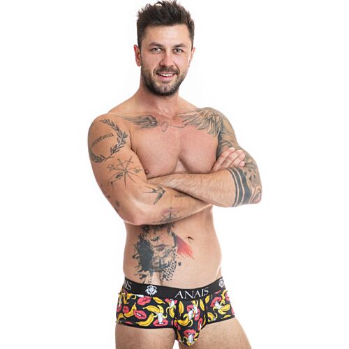 Boxer ANAIS MEN Banana Boxer Brief L s potiskem
