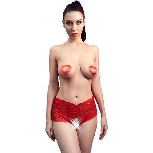 Kalhotky Chilirose CR 4641 s otevřeným rozkrokem