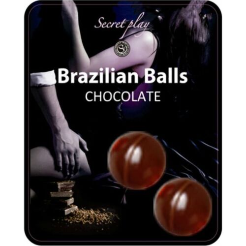 Lubrikant SECRETPLAY Brazilian Balls s čokoládovou příchutí