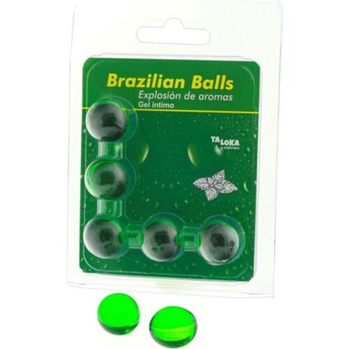 Kulička brazilská Taloka s mátovým lubrikantem